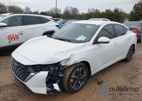 2025 Nissan Sentra Sv from USA, damaged, VIN 3N1AB8CV1SY252453